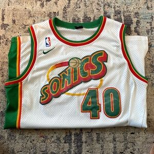 Vintage Nike Seattle Super Sonics Jersey